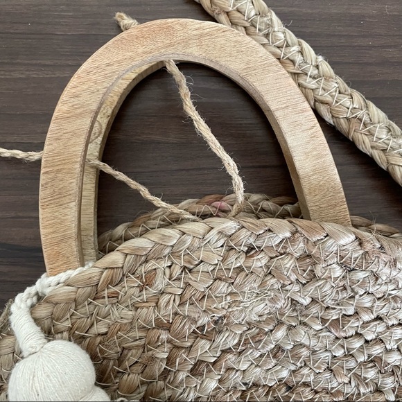 Zara round raffia basket bag - Picture 8 of 11